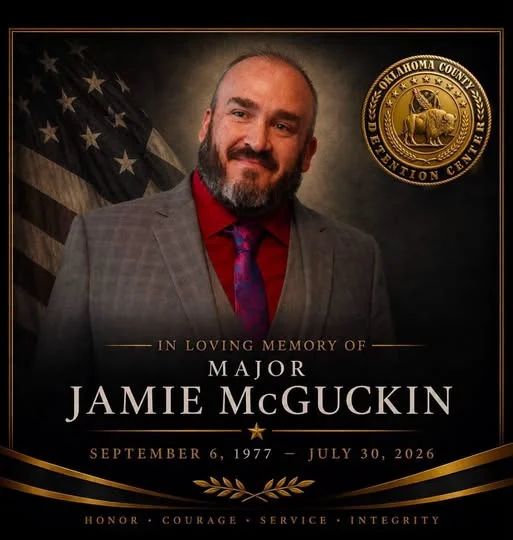 Major Jamie McGuckin Obituary, Cause of Death - Oklahoma County Law Enforcement Community Mourns