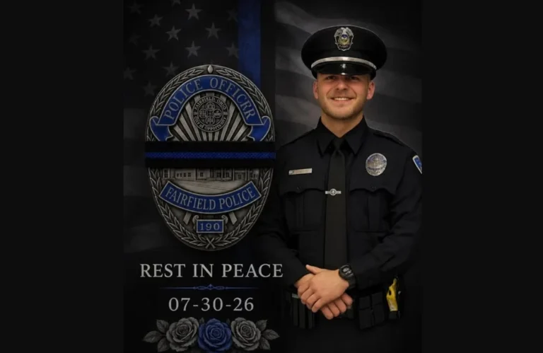 Officer John French Obituary, Cause of Death - Fairfield Police Department Mourns Passing at 2026